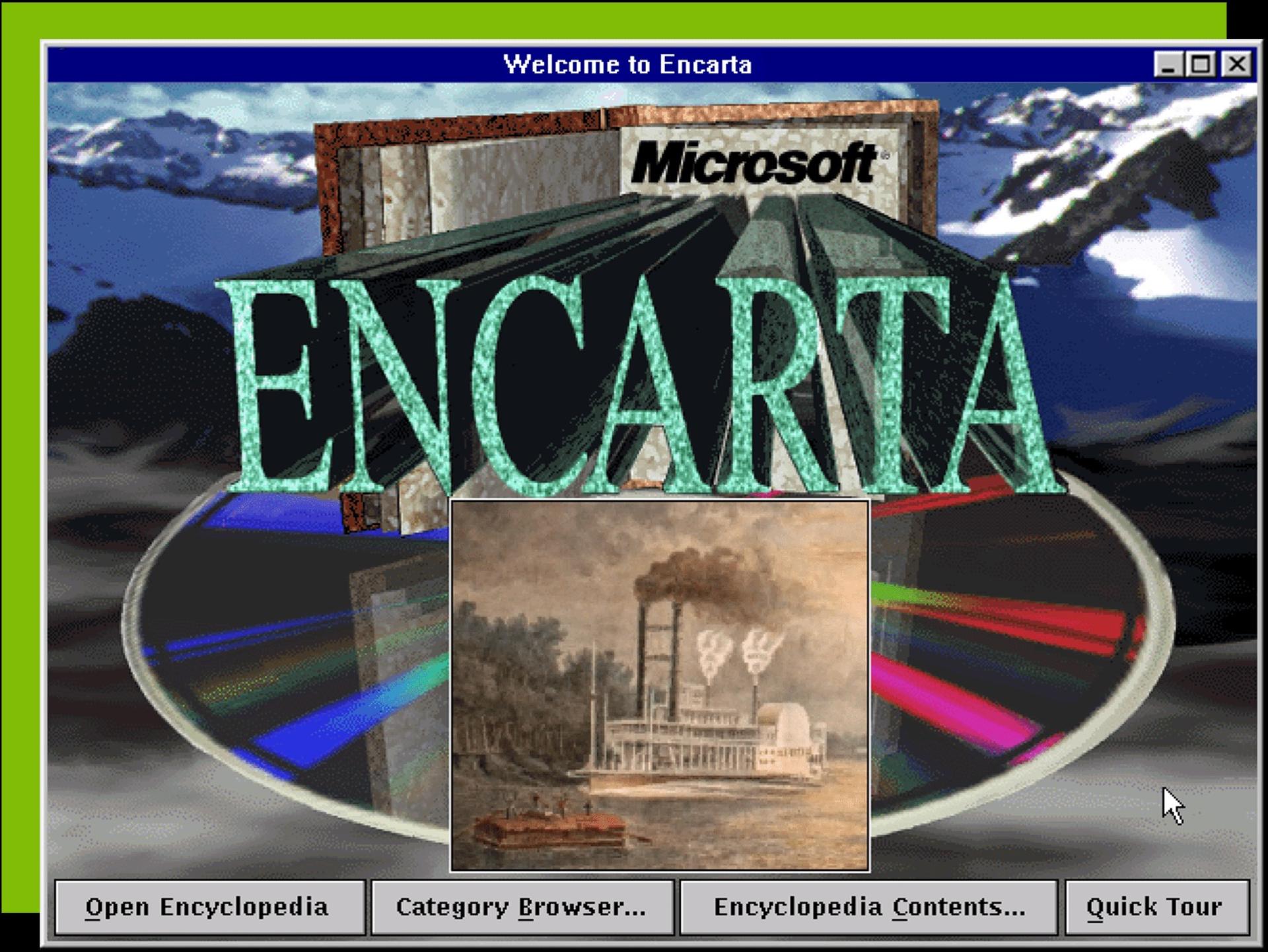 محیط سرویس نرم‌افزاری Encarta مایکروسافت