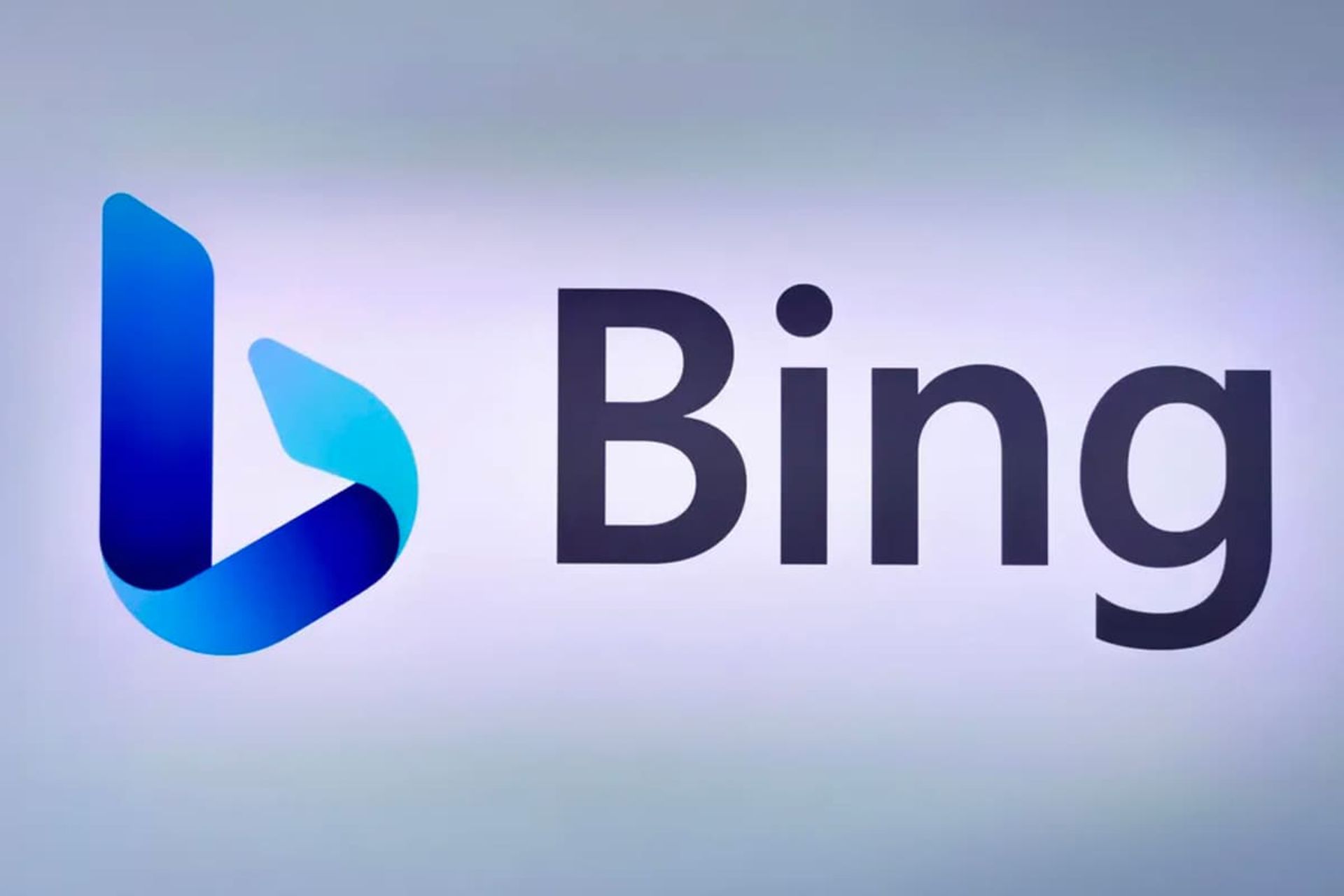 مایکروسافت بینگ / Bing لوگو رنگ آبی