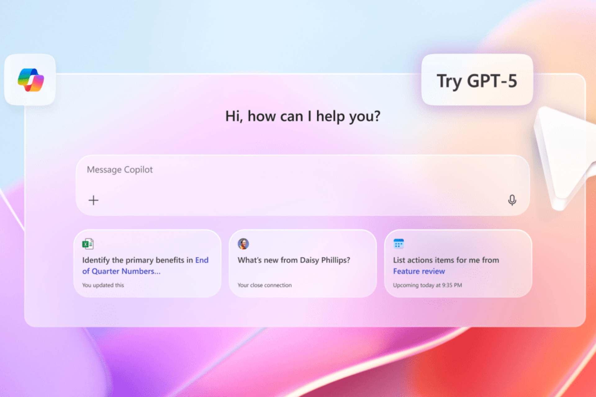 مدل هوش مصنوعی GPT-5 در مایکروسافت کوپایلت