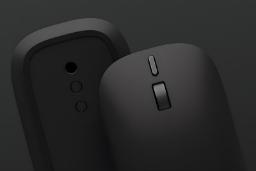 ماوس جدید سرفیس (Surface Mouse) مایکروسافت با طراحی مینیمال و رنگ مشکی