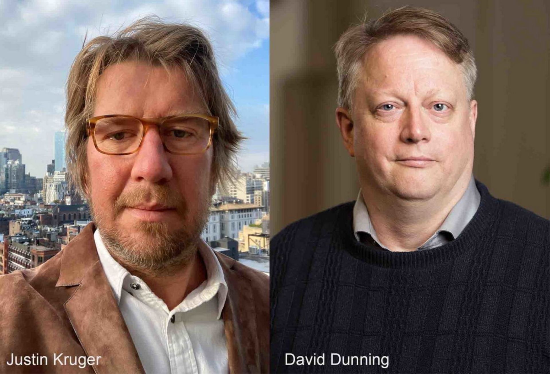 دیوید دانینگ و جاستین کروگر