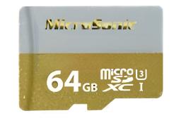کارت حافظه میکروسونیک Microsonic microSDXC Class 10 UHS-I U3 64GB