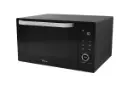 مایکروفر جی پلاس Gplus GMW-M347 نمای جلو و راست رنگ مشکی