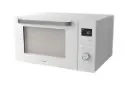 مایکروفر جی پلاس Gplus GMW-M347 نمای جلو و راست رنگ سفید