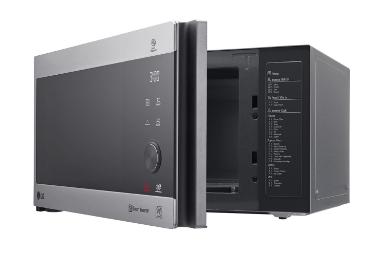 مایکروفر ال جی LG MH8265CIS نمای جلو با درب باز