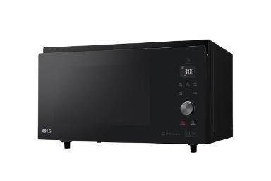 مایکروفر ال جی LG MJ3965BCS نمای جلو و راست