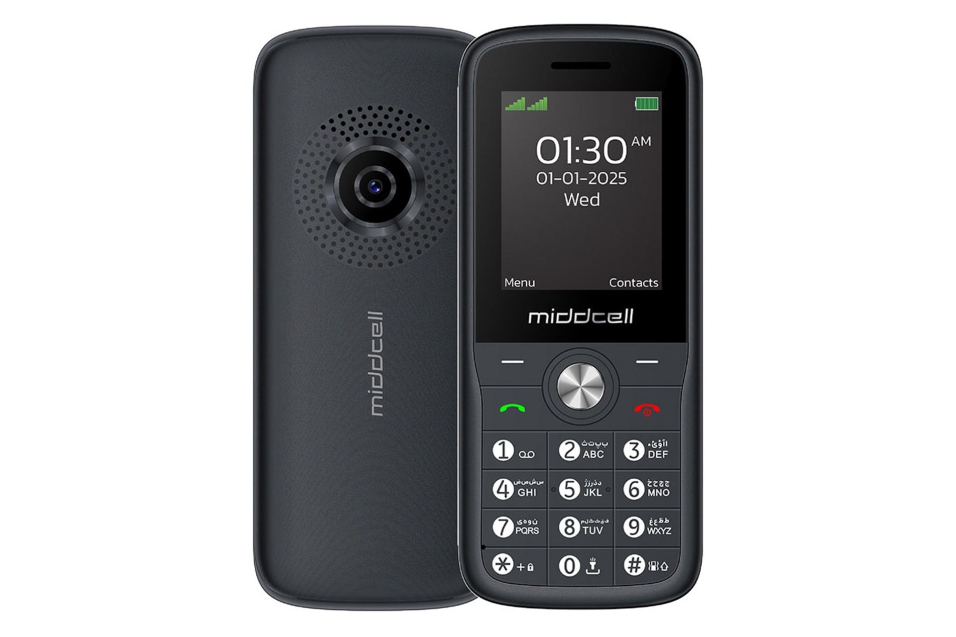 گوشی موبایل میدسل Middcell M130 مشکی