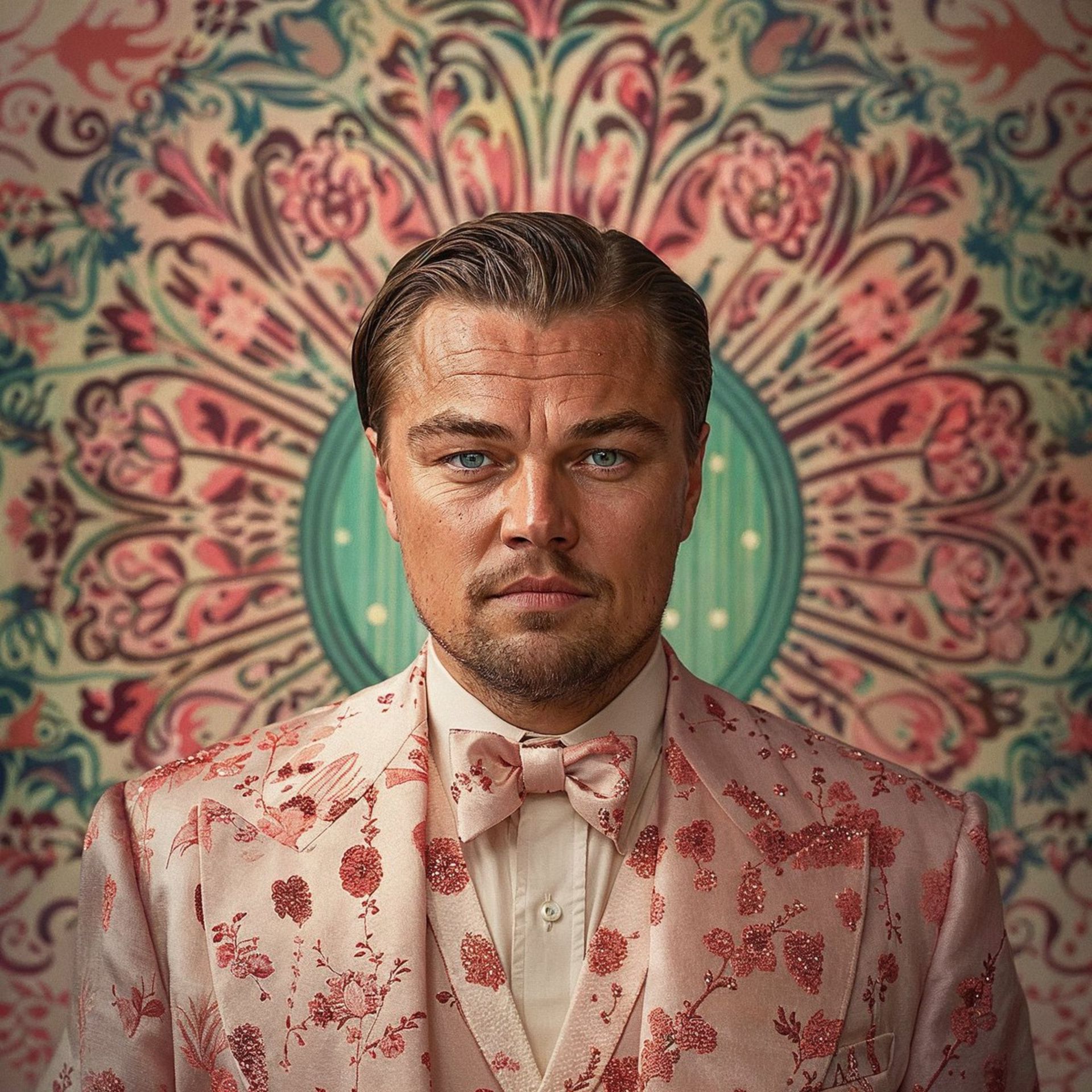 میدجرنی ۶ - دیکاپریو به سبک وس اندرسون