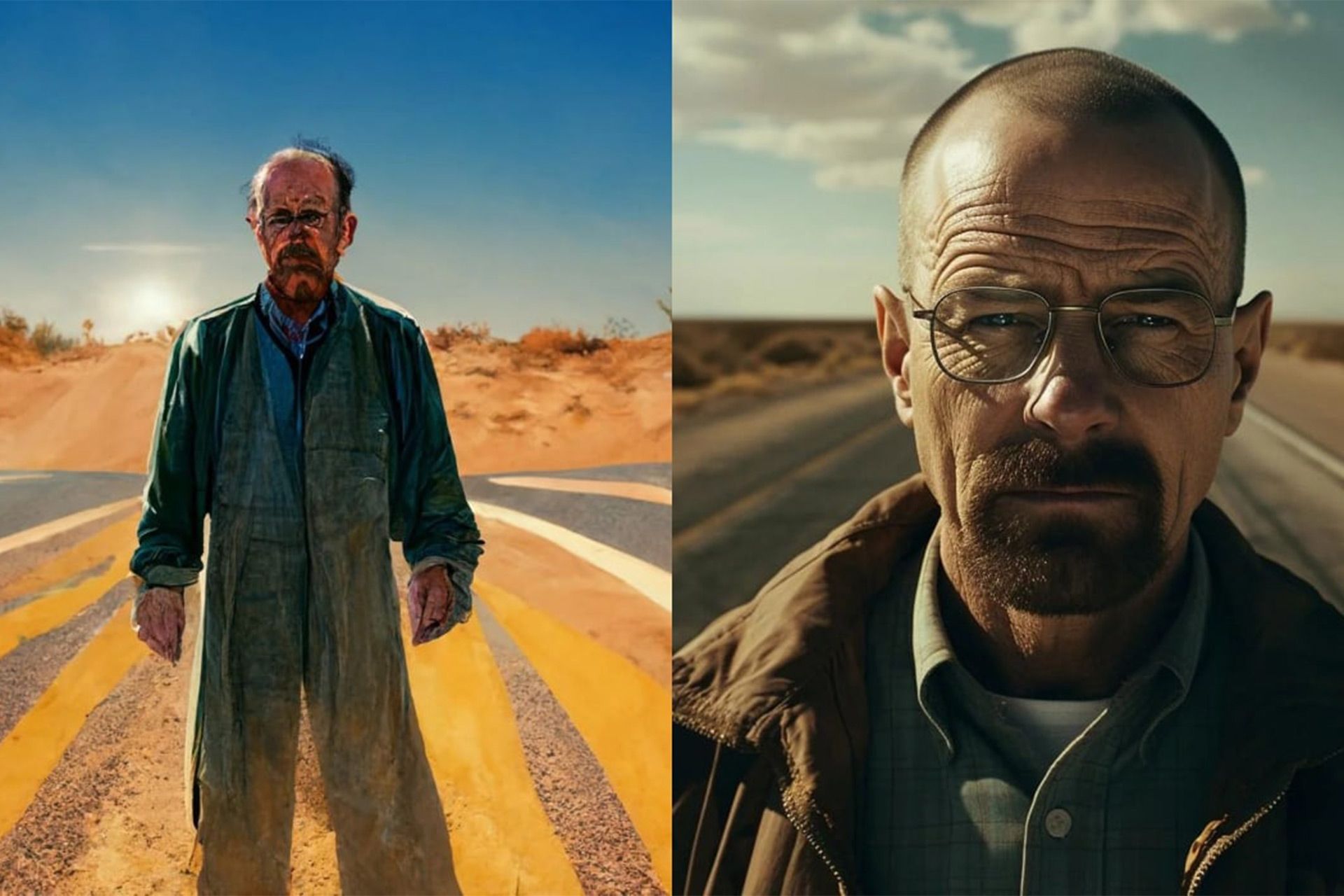 تصویر ساخته‌شده والتر وایت توسط هوش مصنوعی midjourney 6