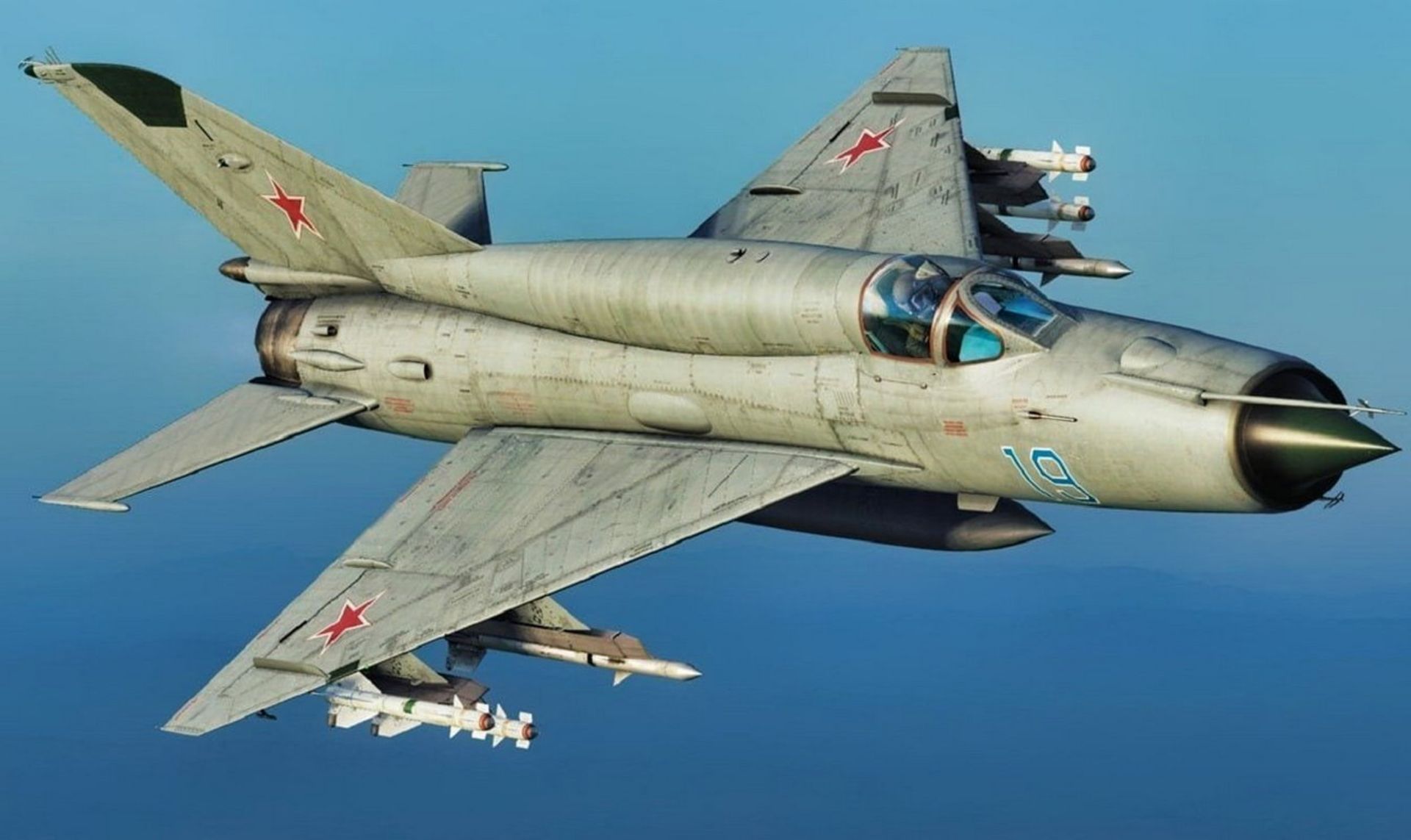 میگ ۲۱ جنگنده روسی نسل دوم