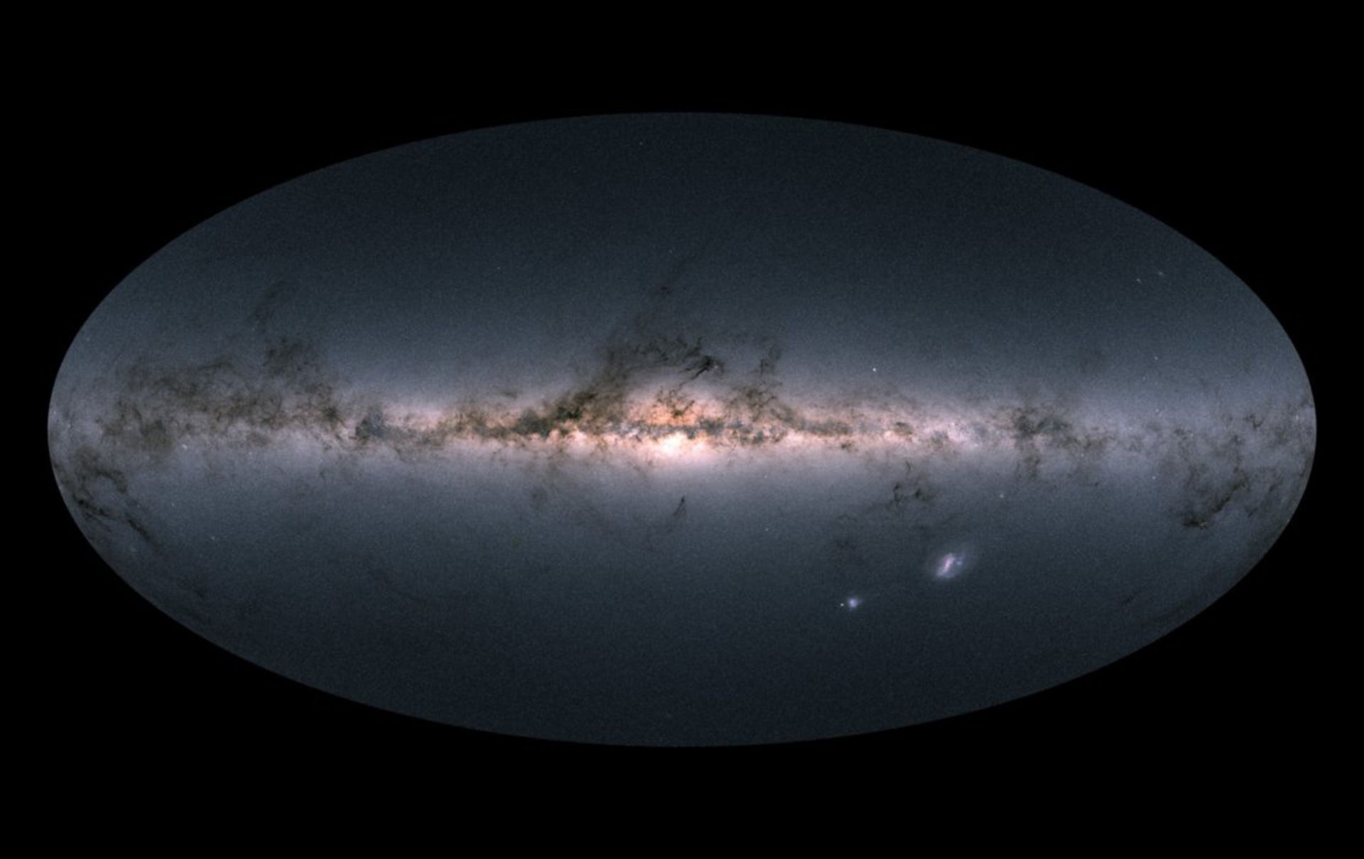 Map of the Milky Way