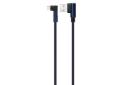 کابل شارژ USB میلر Type-A به Micro-USB مدل CA-1154 با طول 2 متر رنگ آبی