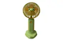 رنگ سبز پنکه کوچک دستی مدل خرسی Mini fan Bear HK59-3