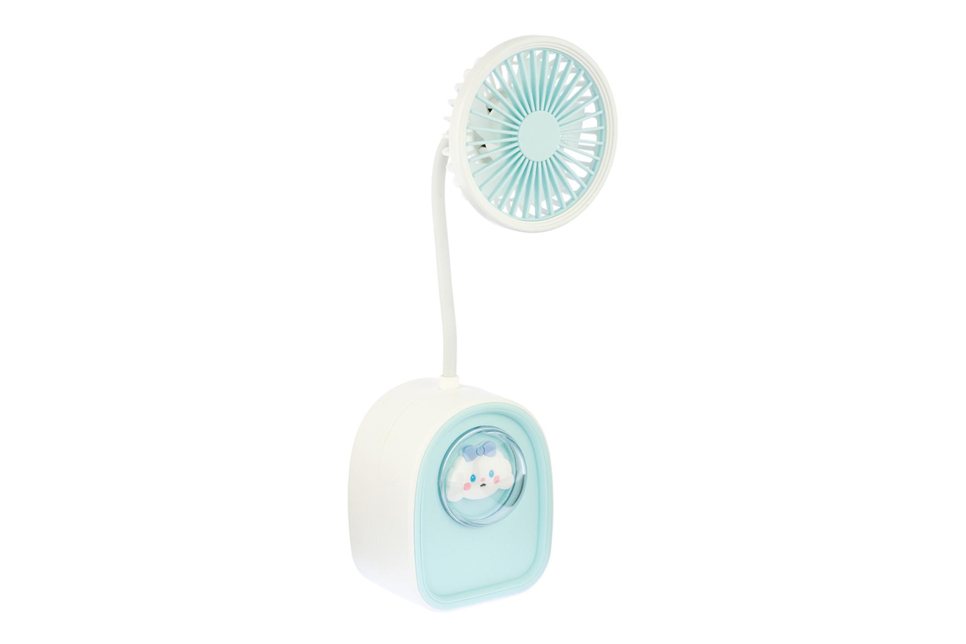 نمای کناری پنکه کوچک رومیزی مدل خرگوش Mini fan Rabbit