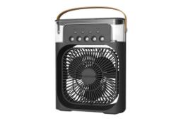 پنکه کوچک رومیزی مدل مه پاش Mini Mist Fan Air cooler