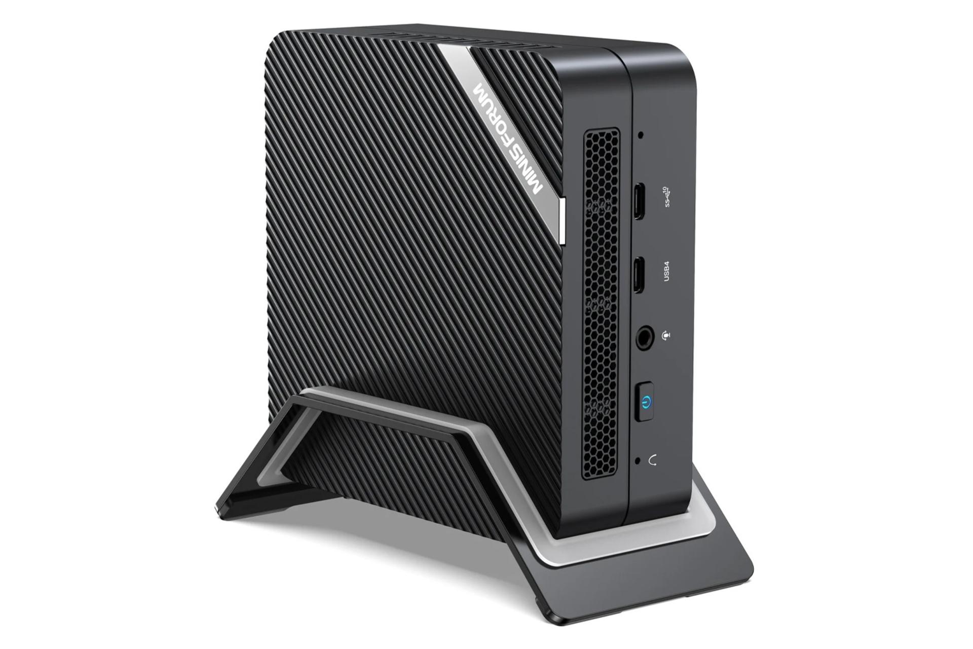 نمای کنار کامپیوتر کوچک Venus UM773 Lite مینیس فروم - Ryzen 7 7735HS Radeon 680M 32GB 1TB