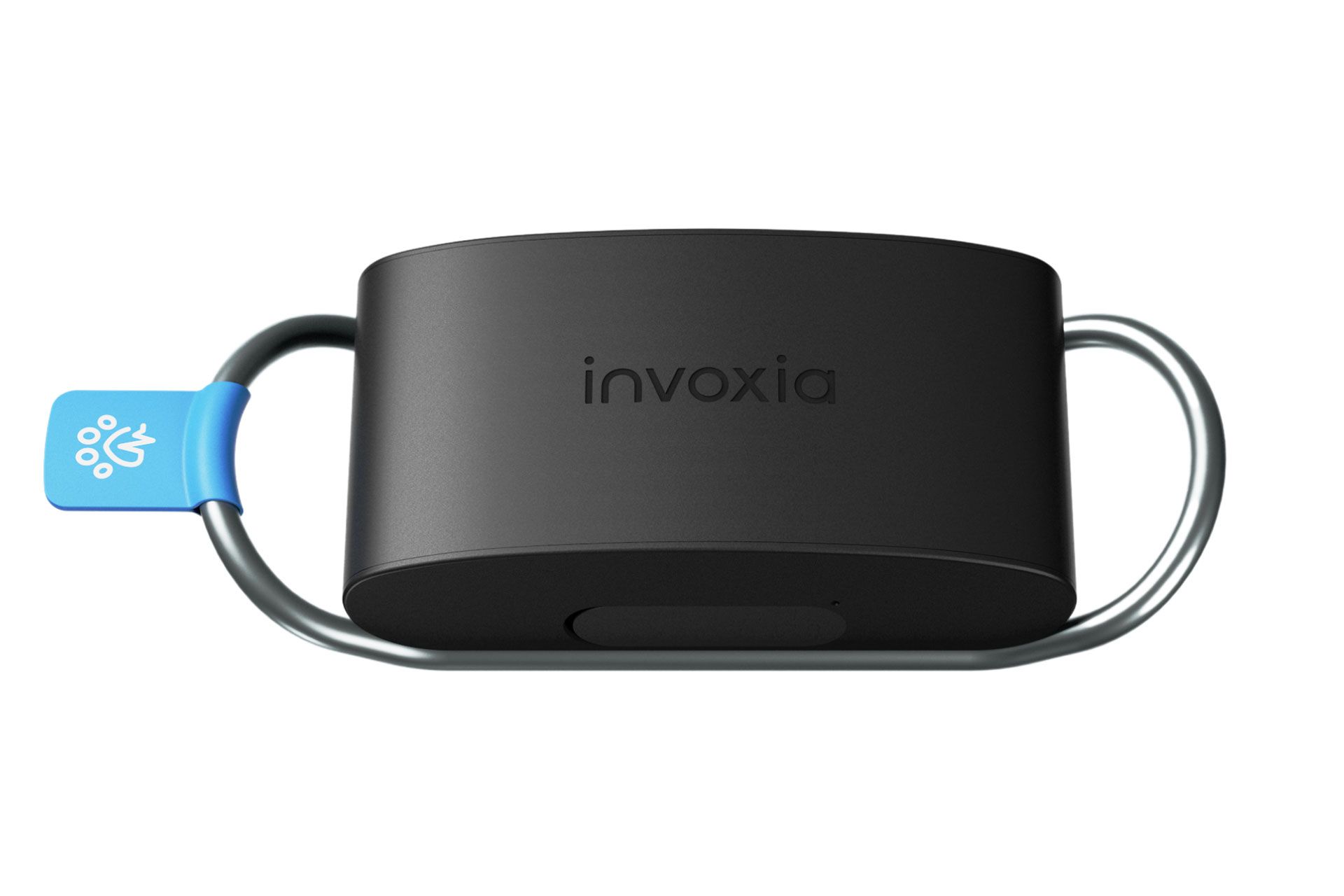 قلاده هوشمند The Minitailz به رنگ مشکی از نمای بالا