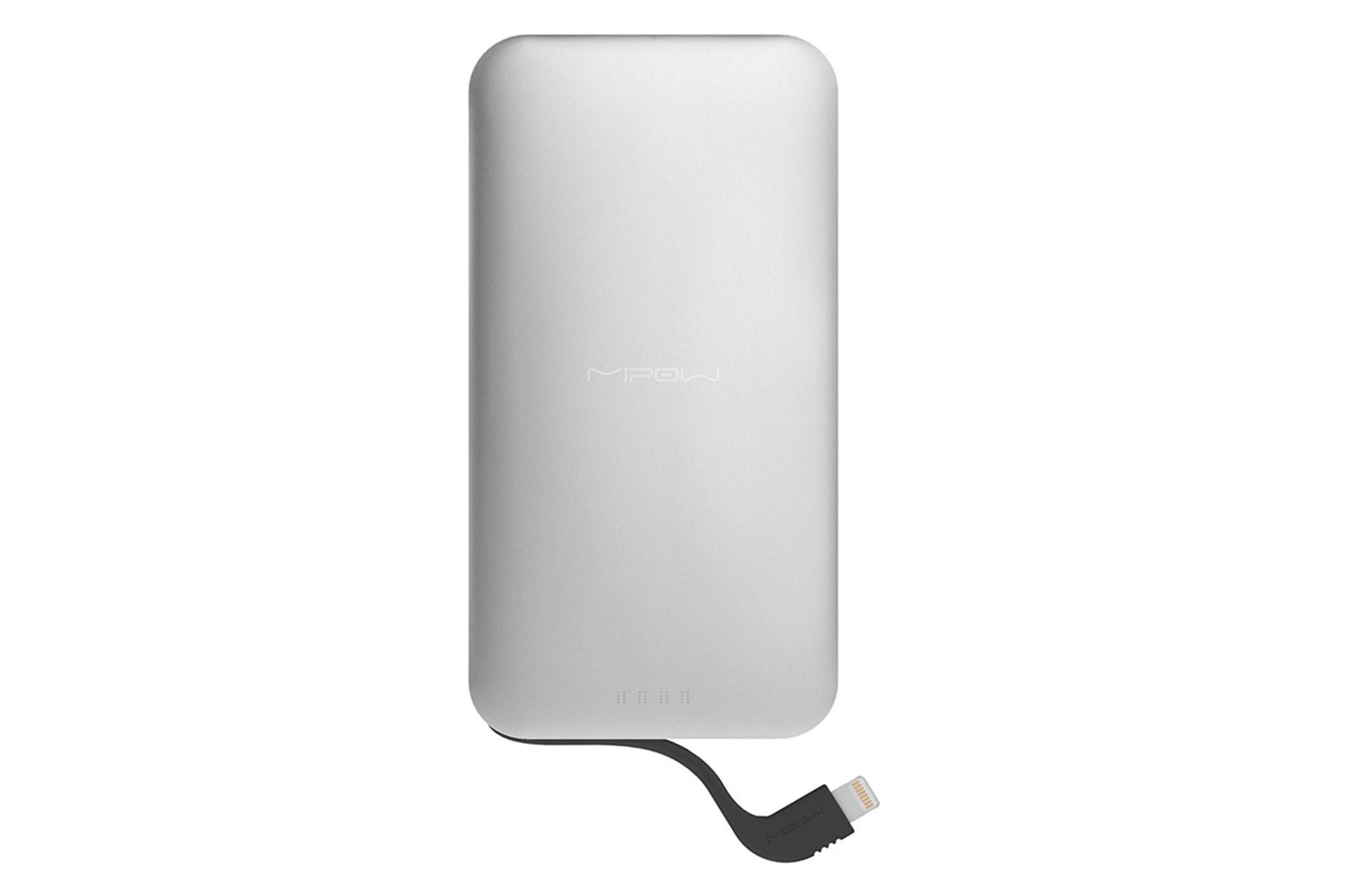 پاور بانک مایپو Power Cube 5000L با ظرفیت 5000 میلی‌آمپر ساعت رنگ سفید