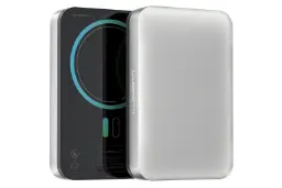 پاور بانک مایپو Power Cube Maglink SPQ08S با ظرفیت 10000 میلی‌آمپر ساعت و امکان شارژ بی سیم