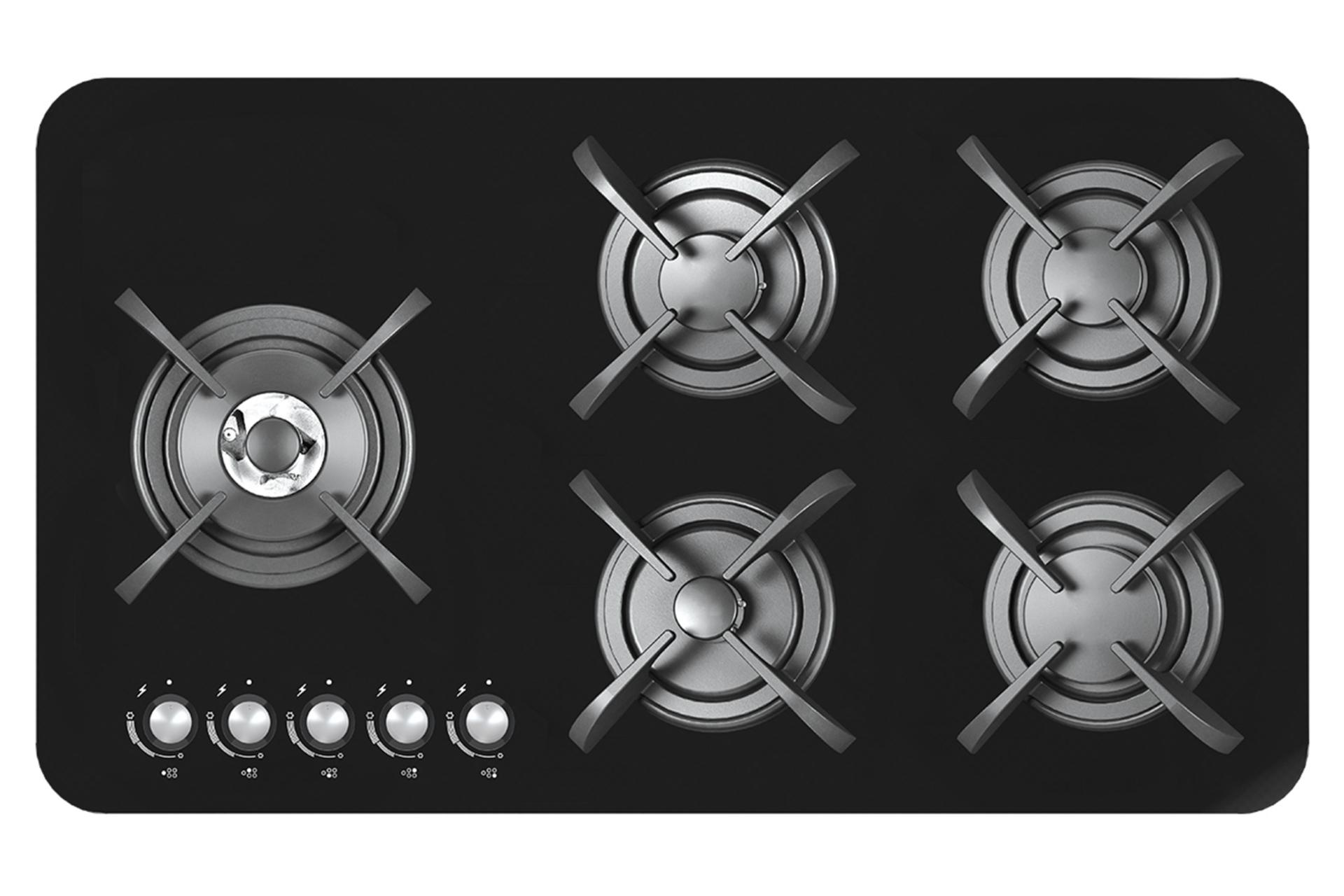 اجاق گاز صفحه ای و رومیزی میکس پلاس CG8503 نمای بالا