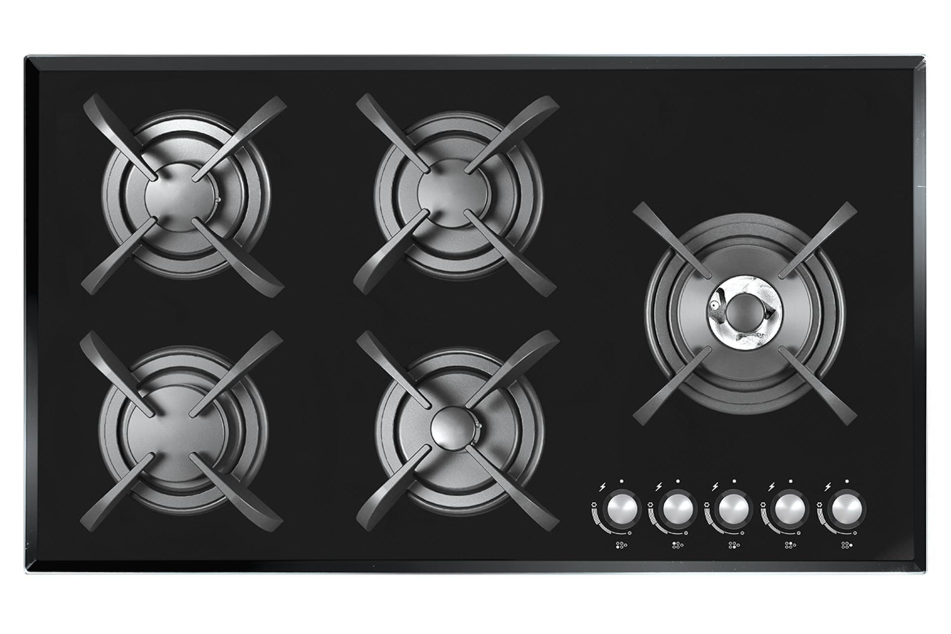اجاق گاز صفحه ای و رومیزی میکس پلاس CG8507 نمای بالا