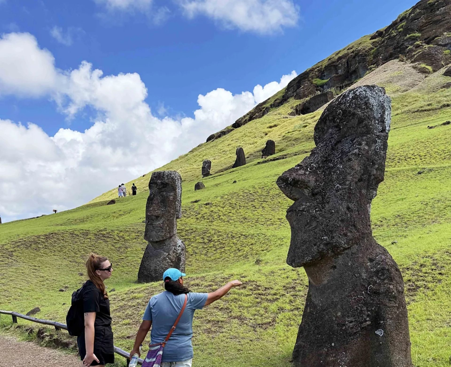مرمت‌کاران بومی جزیزه ایستر