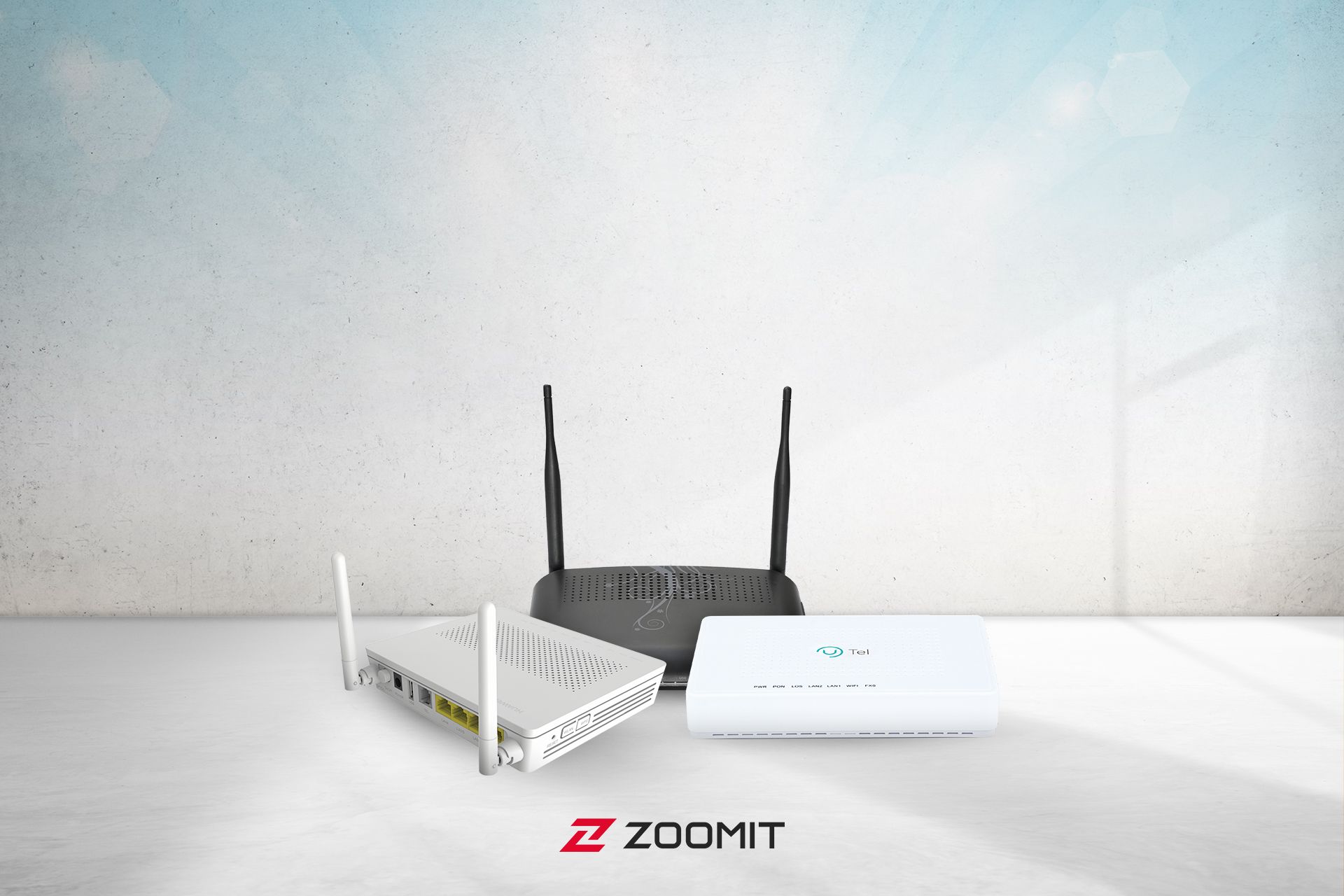 موددم فیبر نوری در زوبین