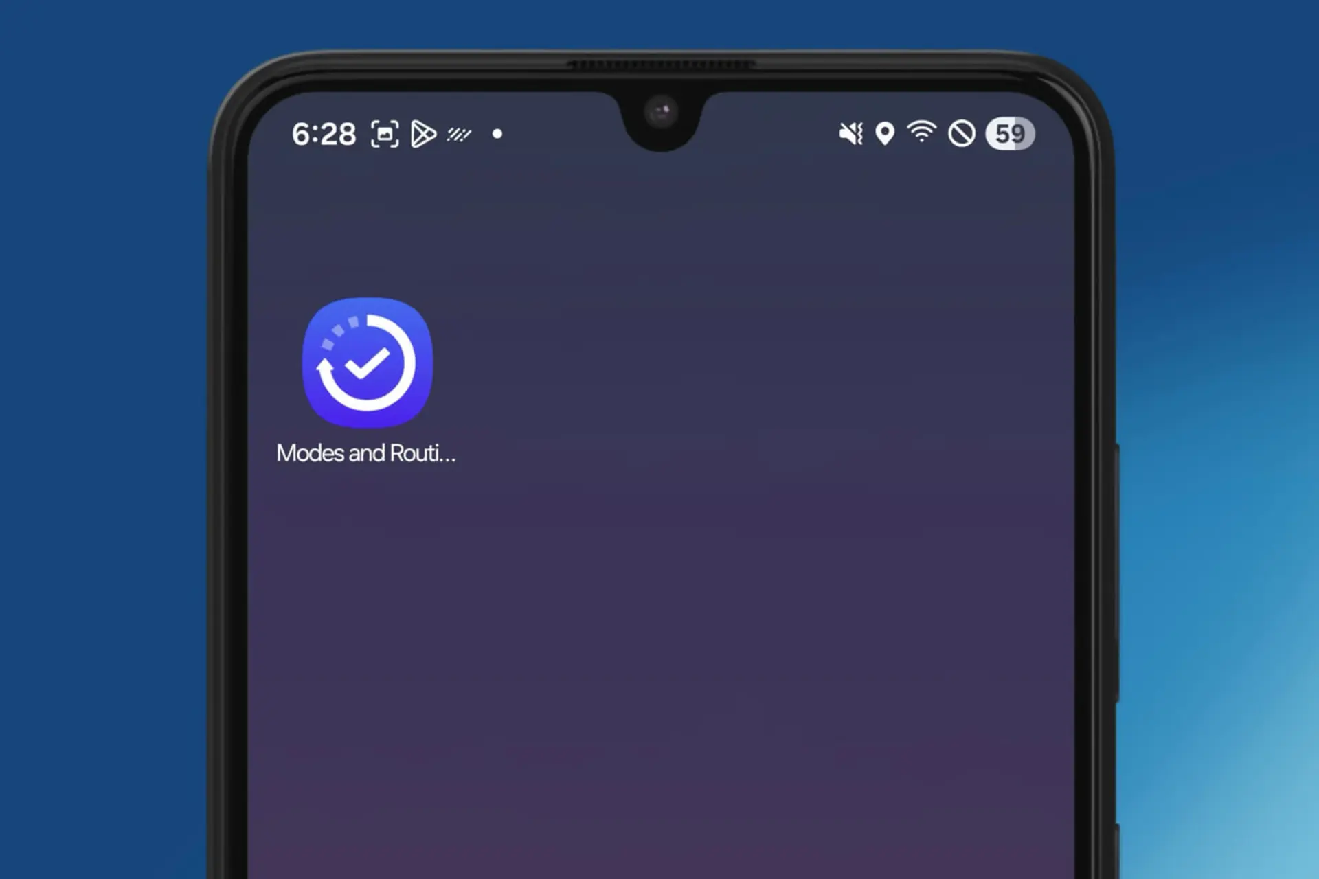 آیکون اپلیکیشن Modes and Routines (Modes and Routines) در صفحه گوشی هوشمند