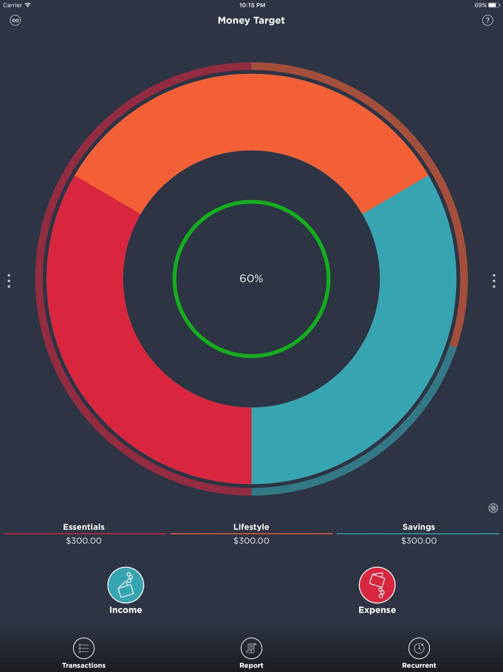 اپلیکیشن Money Target