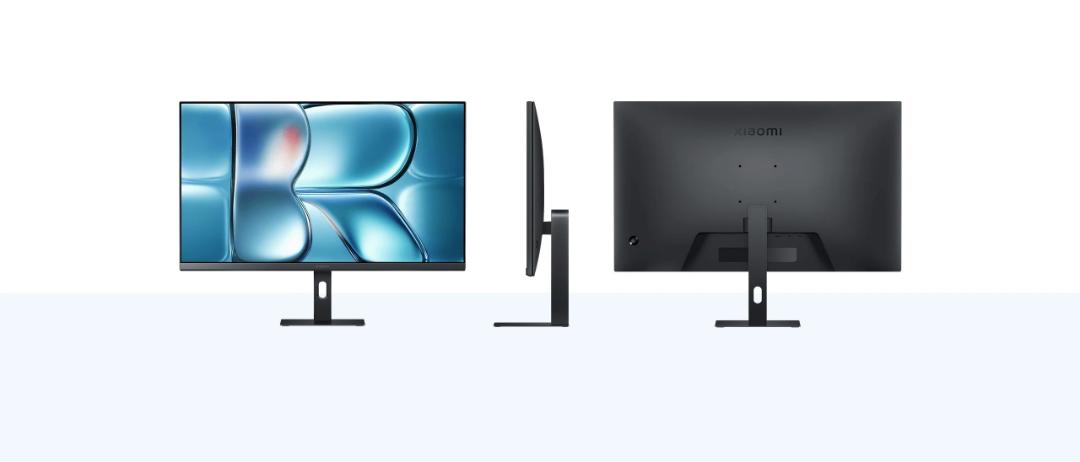 نمای جلو و پشت مانیتور شیائومی A27Qi