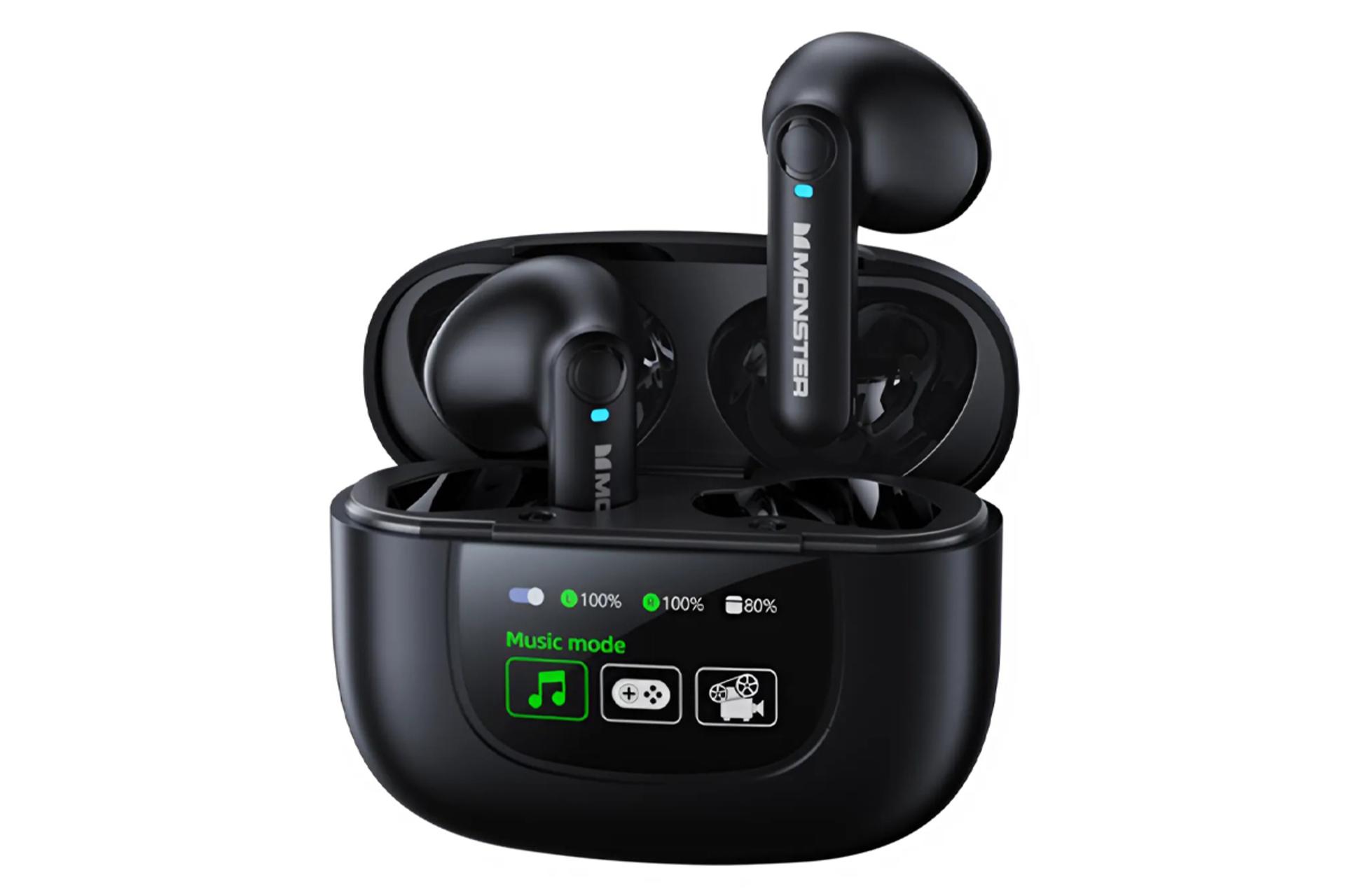 هدفون مانستر AIRMARS XKT20 رنگ مشکی