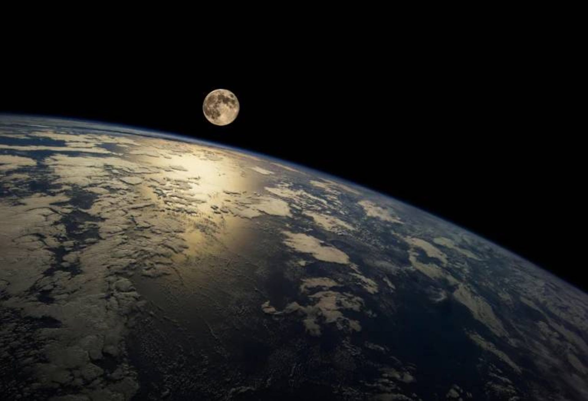 زمین و ماه