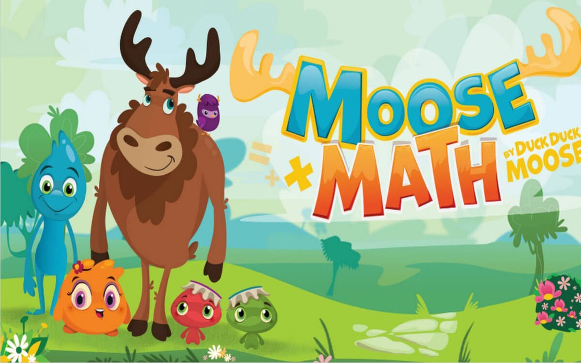 نمایی از بازی moose math