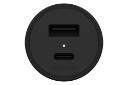 شارژر موفی 42W Dual Port USB-C + USB-A Car Adapter از نمای بالا