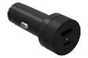 شارژر موفی 42W Dual Port USB-C + USB-A Car Adapter