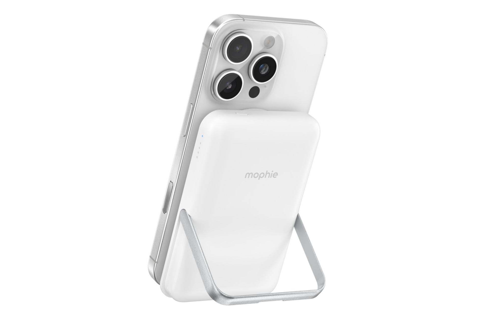 استند پاور بانک موفی Mophie Snap+ Powerstation with Stand 10000mAh