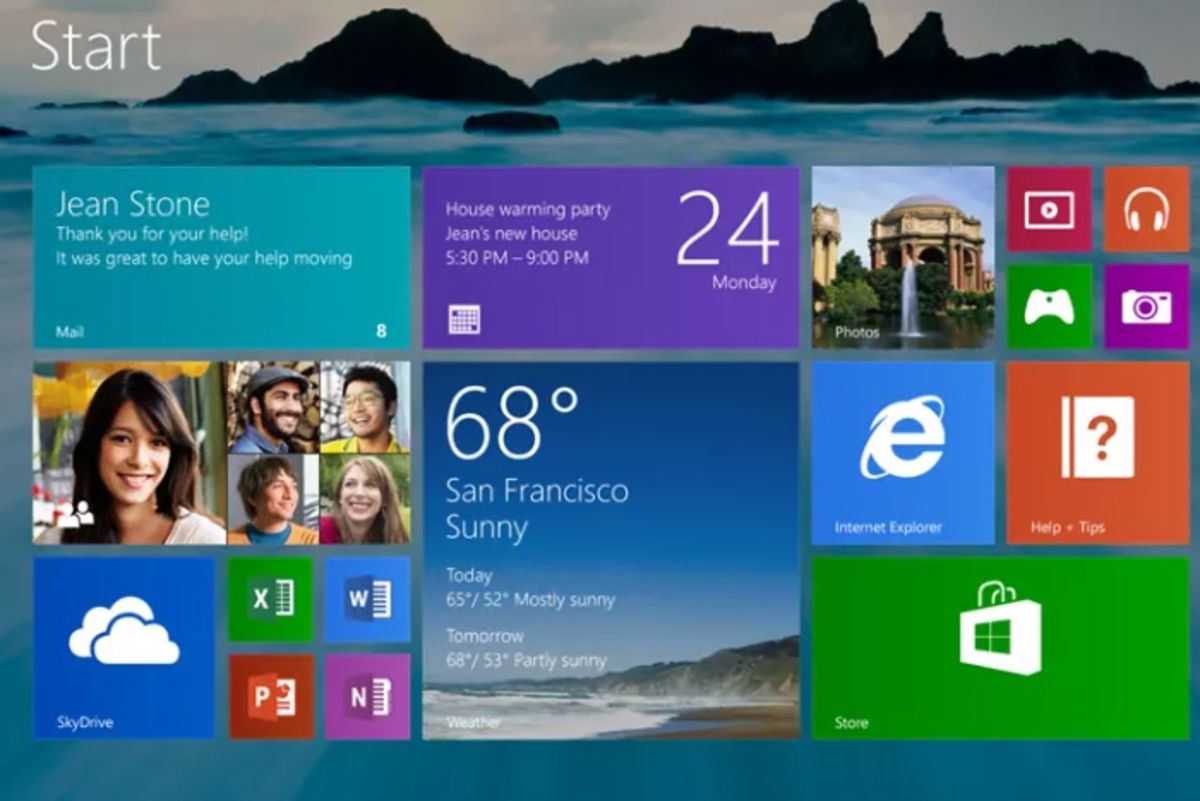 Windows 12 user interface