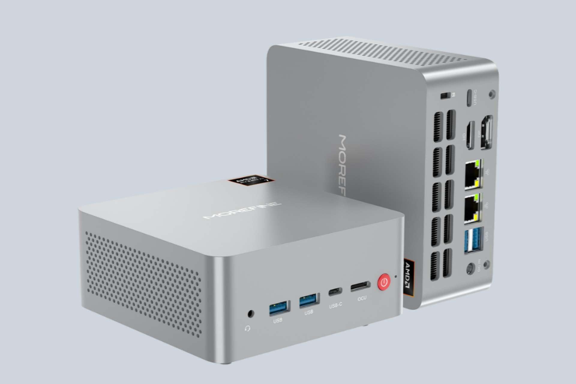 مینی پی‌سی M900 مورفاین به‌صورت عمودی و افقی