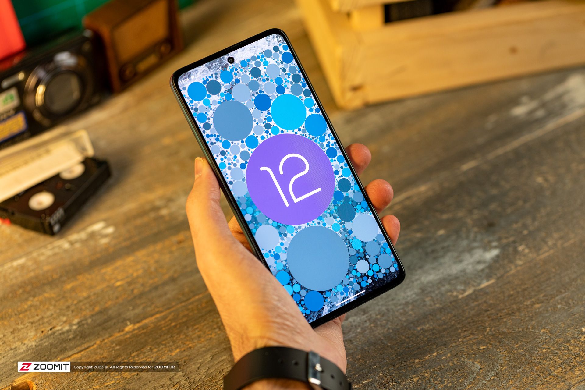 اندروید ۱۲ موتورولا اج ۳۰