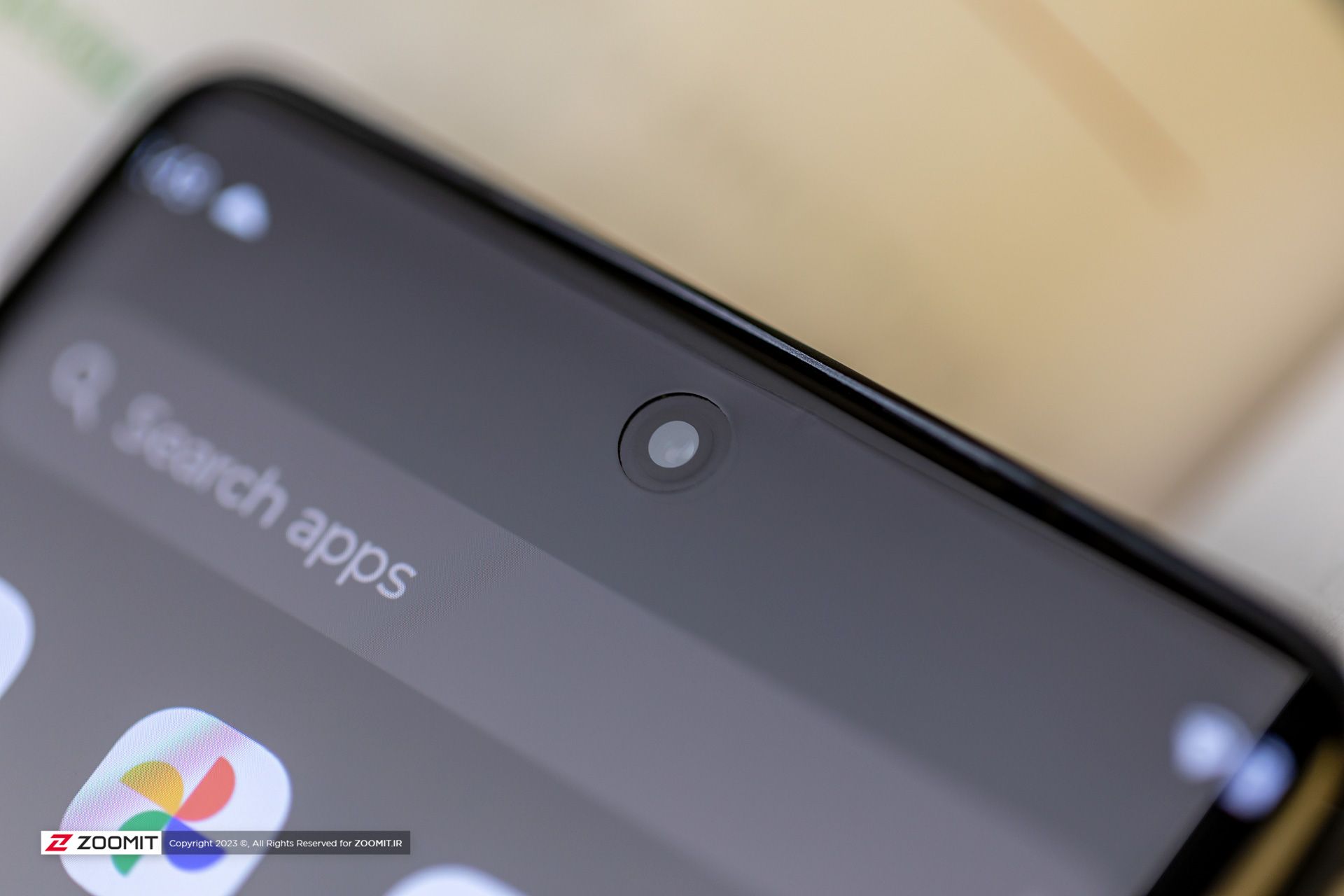 حفره دوربین سلفی موتورولا اج ۳۰ فیوژن