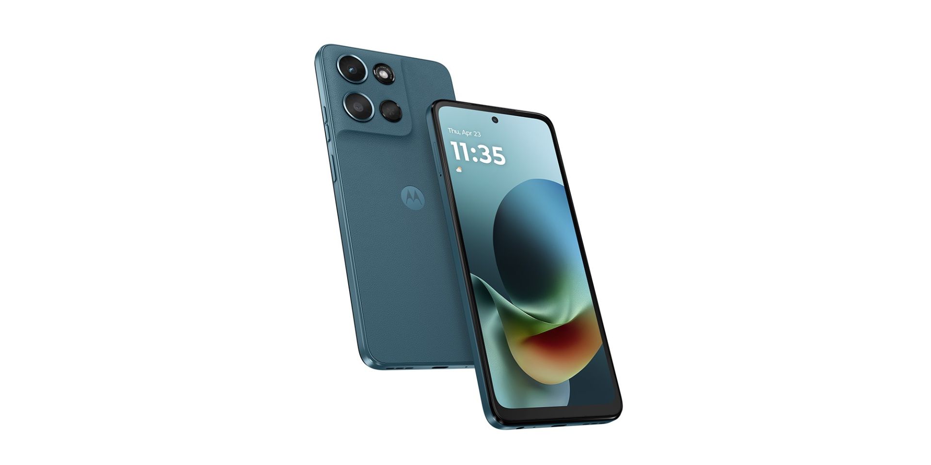 پنل پشتی و جلویی گوشی موتورولا موتو جی پلی ۲۰۲۶ رنگ آبی