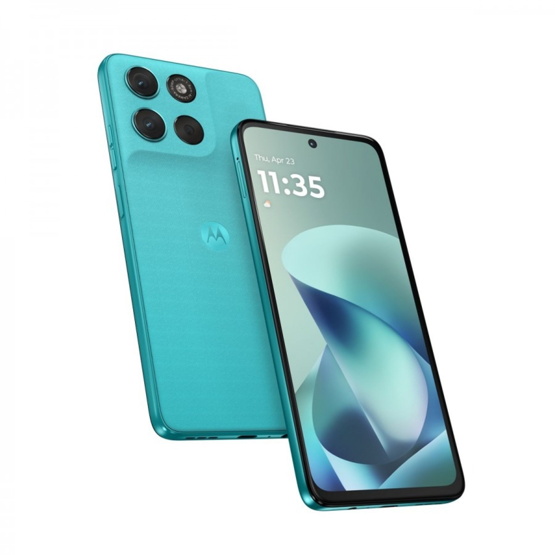 پنل پشت و جلو گوشی موتورولا G57 پاور رنگ آبی روشن