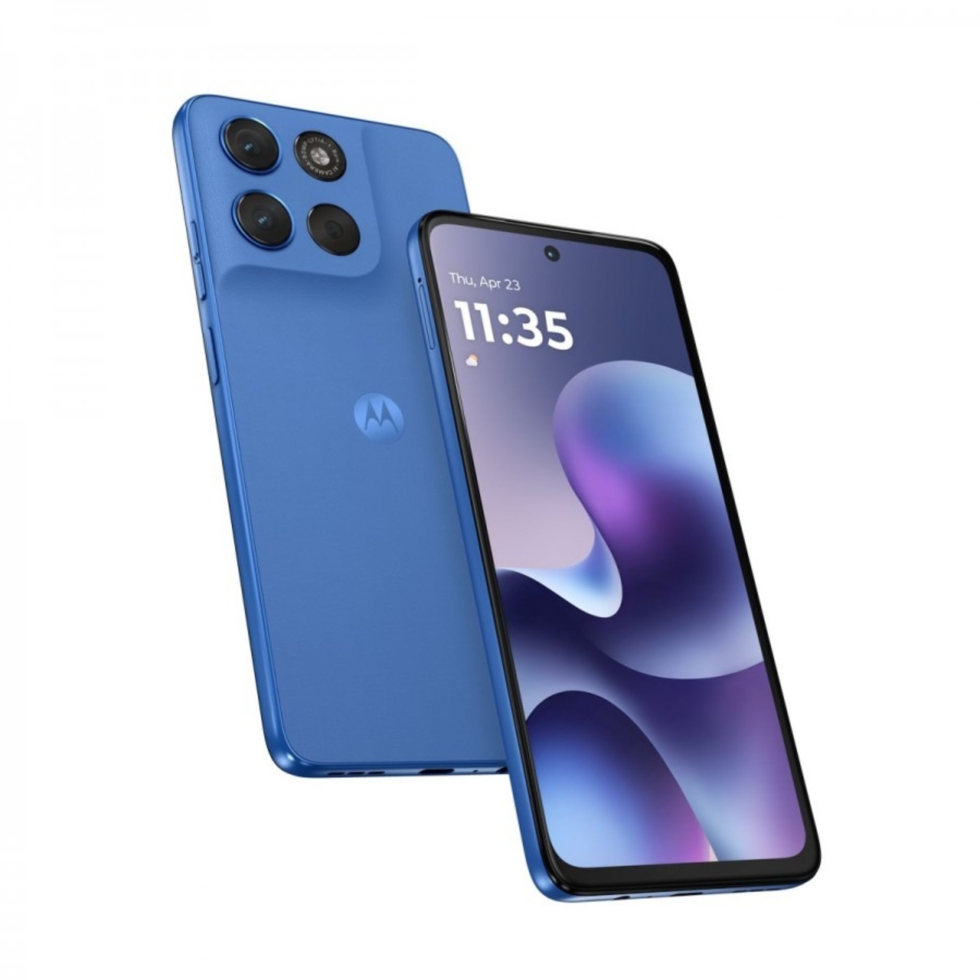 پنل پشت و جلو گوشی موتورولا G57 پاور رنگ آبی تیره