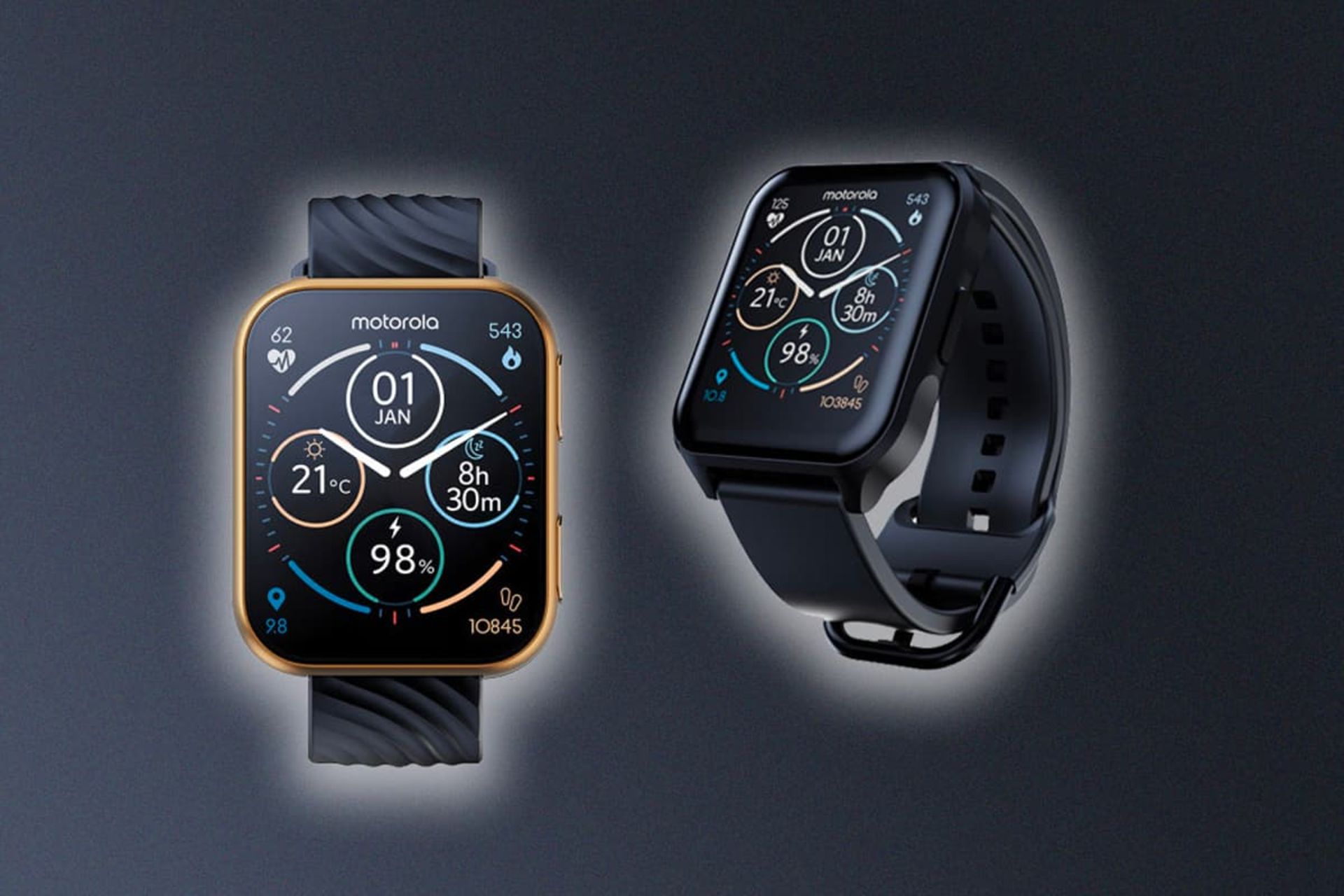 ساعت موتو واچ ۲۰۰ در کنار واچ ۷۰