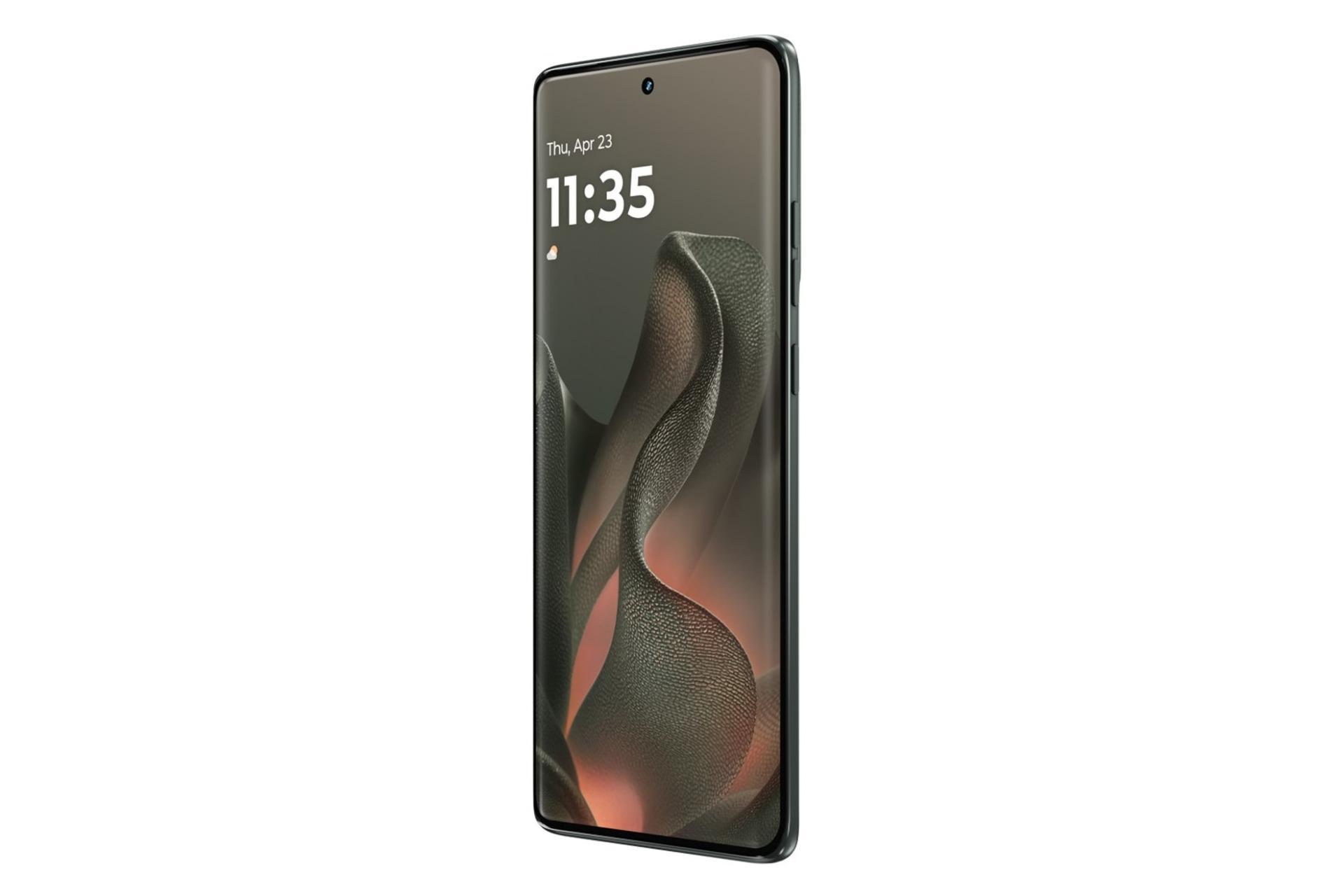 پنل جلو و صفحه نمایش گوشی موبایل موتورولا اج نسخه 2025 سبز تیره / Motorola Edge 2025