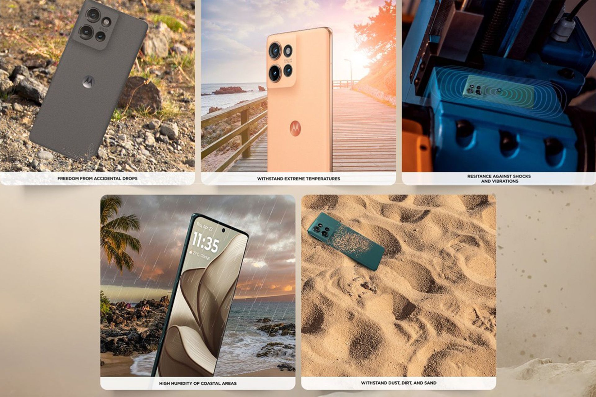 تصاویر رسمی موتورولا اج ۵۰ در هند