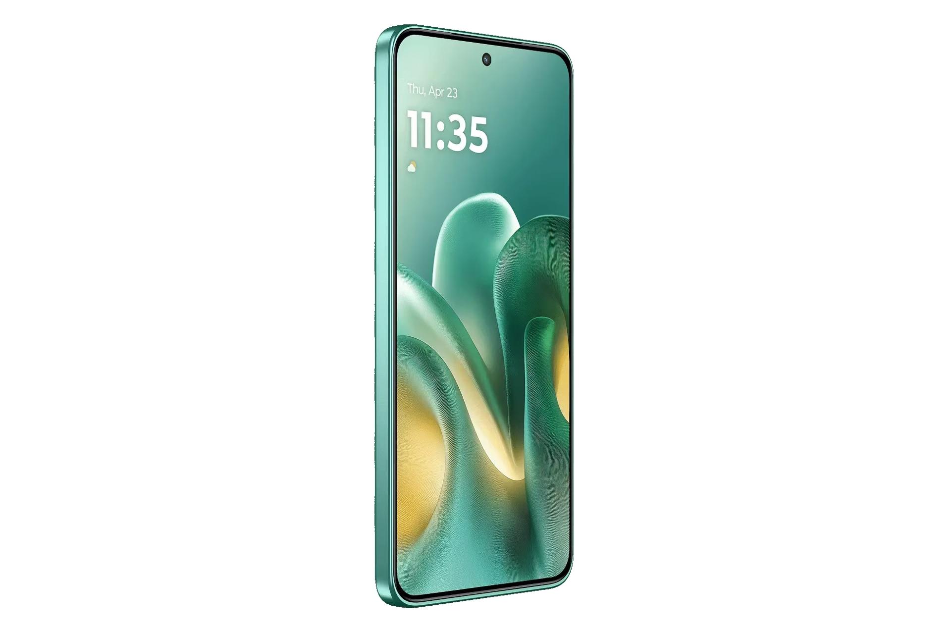 پنل جلو و صفحه نمایش گوشی موبایل موتورولا اج 60 نئو فیروزه ای / Motorola Edge 60 Neo