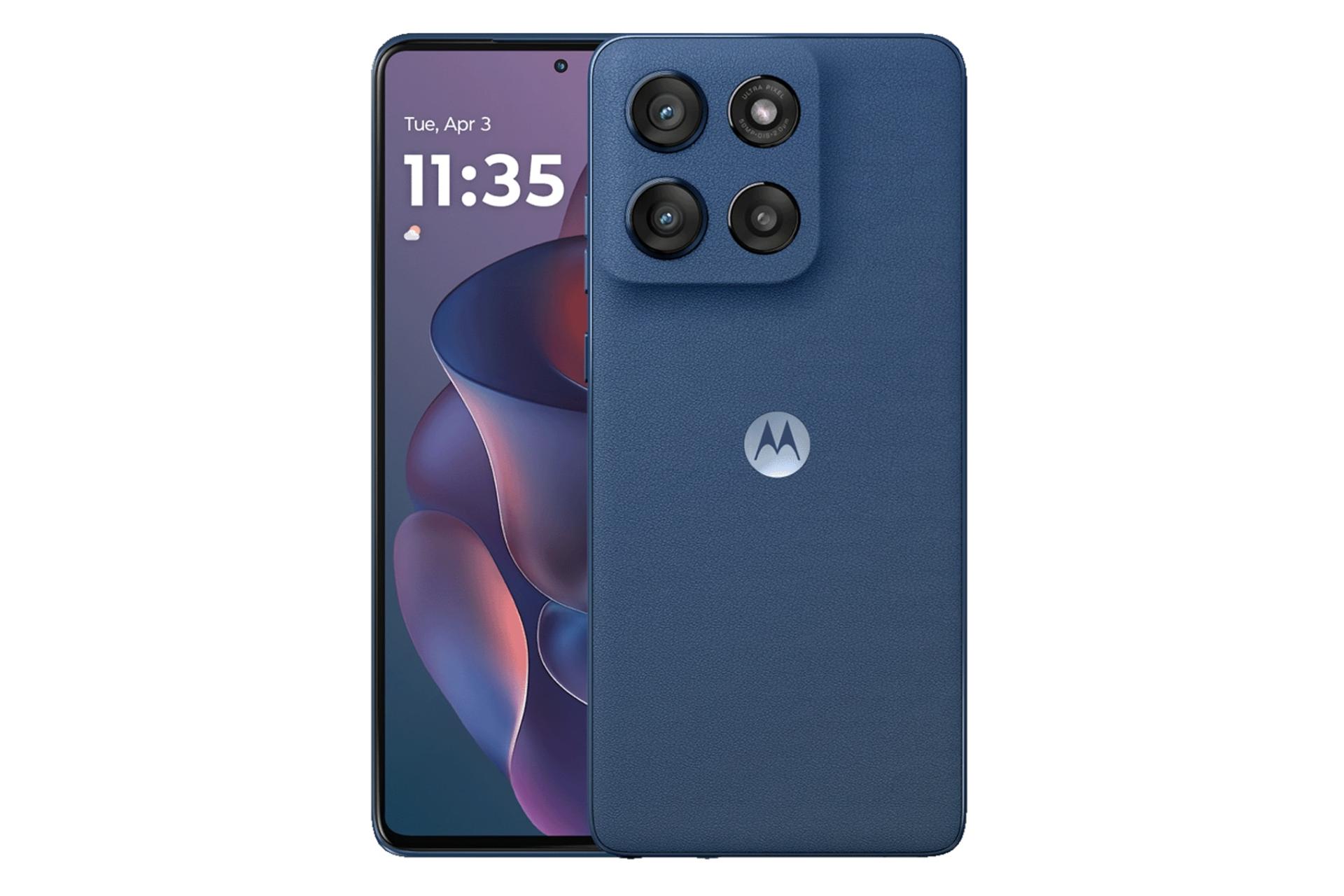 پنل جلو و پشت گوشی موبایل موتورولا اج 60 استایلوس سبز تیره / Motorola Edge 60 Stylus