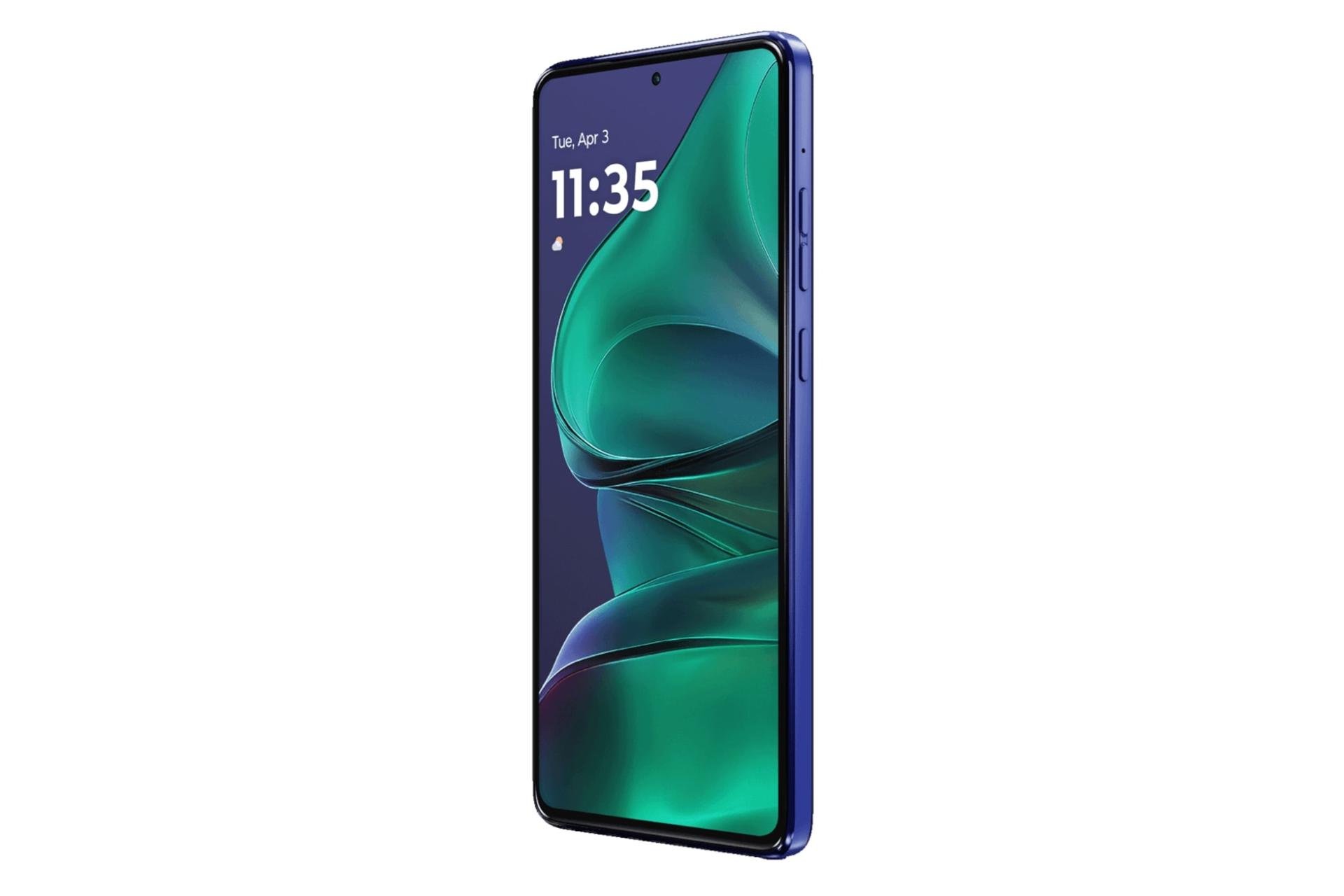 پنل جلو و صفحه نمایش گوشی موبایل موتورولا اج 60 استایلوس آبی / Motorola Edge 60 Stylus