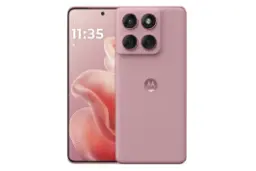 پنل جلو و پشت گوشی موبایل موتورولا اج 60s صورتی / Motorola Edge 60s